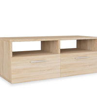 TV-Schrank Holzwerkstoff 95x35x36 cm Eiche