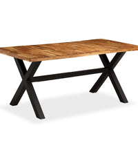 Esstisch Massivholz Akazie und Mango 180x90x76 cm