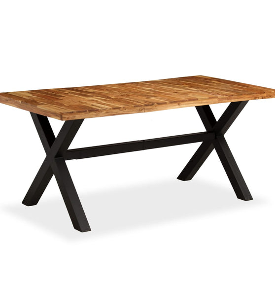 Esstisch Massivholz Akazie und Mango 180x90x76 cm