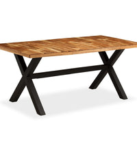 Esstisch Massivholz Akazie und Mango 180x90x76 cm