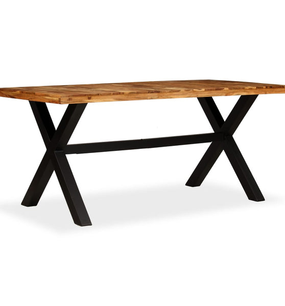 Esstisch Massivholz Akazie und Mango 180x90x76 cm