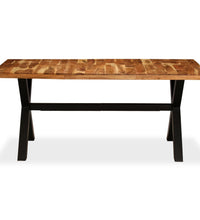 Esstisch Massivholz Akazie und Mango 180x90x76 cm