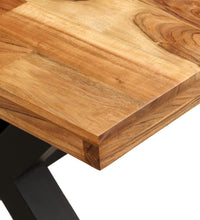 Esstisch Massivholz Akazie und Mango 180x90x76 cm