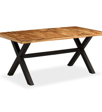 Esstisch Massivholz Akazie und Mango 180x90x76 cm