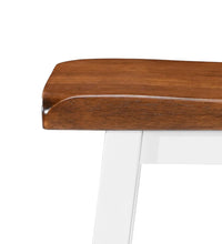 Bartisch- und Hocker-Set 3-tlg. Massivholz