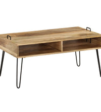 Couchtisch Massivholz Mango 100x60x45 cm