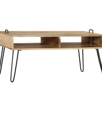 Couchtisch Massivholz Mango 100x60x45 cm