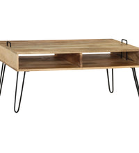 Couchtisch Massivholz Mango 100x60x45 cm