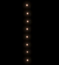 Lichterkette mit 600 LEDs 60 m 8 Lichteffekte IP44 Warmweiß