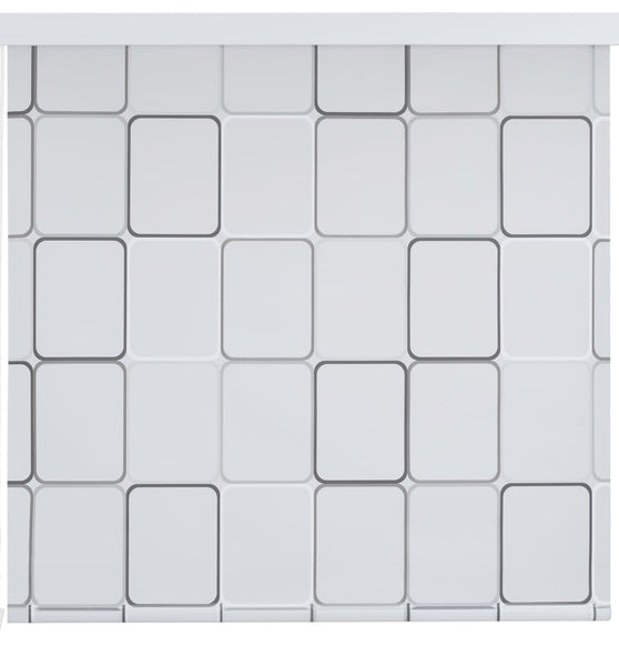 Duschrollo 120x240 cm Quadratmuster