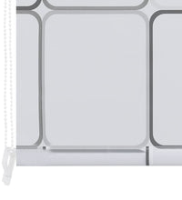 Duschrollo 120x240 cm Quadratmuster