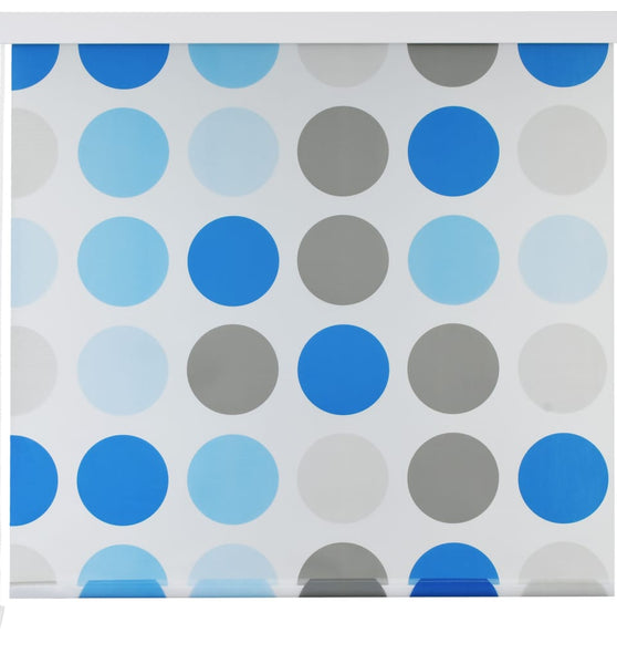 Duschrollo 120x240 cm Kreismuster