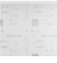 Duschrollo 160x240 cm Splash-Design