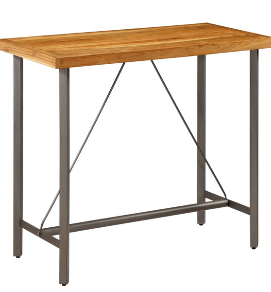 Bartisch Recyceltes Massivholz Teak 120x58x106 cm