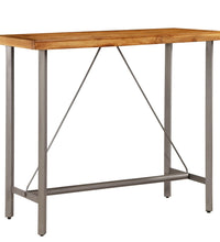 Bartisch Recyceltes Massivholz Teak 120x58x106 cm