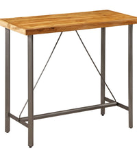 Bartisch Recyceltes Massivholz Teak 120x58x106 cm