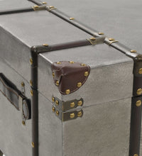 Couchtisch MDF und Aluminium 102x51x47,5 cm