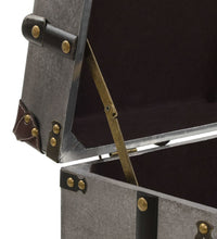 Couchtisch MDF und Aluminium 102x51x47,5 cm