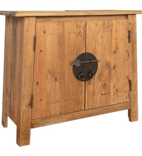 Badezimmer-Unterschrank Massivholz Kiefer 70x32x63 cm