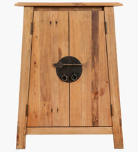 Bad-Beistellschrank Massivholz Kiefer 59x32x80 cm