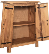Bad-Beistellschrank Massivholz Kiefer 59x32x80 cm