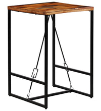 Bar-Set 3-tlg. Altholz Massiv und Echtes Ziegenleder