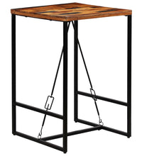 Bartisch Altholz Massiv 70x70x106 cm