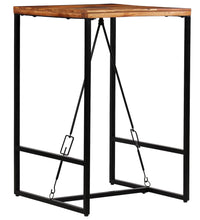 Bartisch Altholz Massiv 70x70x106 cm