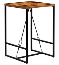 Bartisch Altholz Massiv 70x70x106 cm