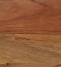 Esstisch Massivholz Akazie und Stahl 120x60x76 cm