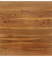 Esstisch Massivholz Akazie und Stahl 75x75x76 cm