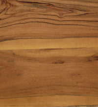 Esstisch Massivholz Akazie und Stahl 75x75x76 cm