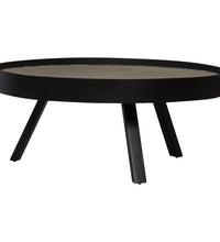 Couchtisch mit Tischplatte aus Beton 74x32 cm