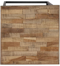 Beistelltisch-Set 3-tlg. Recyceltes Teak