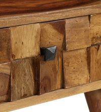 Couchtisch Massivholz Palisander Honigbraun 110x50x37 cm