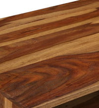 Couchtisch Massivholz Palisander Honigbraun 110x50x37 cm