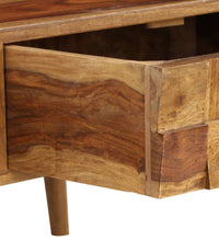 Couchtisch Massivholz Palisander Honigbraun 110x50x37 cm