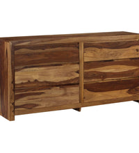 Schubladenschrank Massivholz Palisander 160×40×80 cm