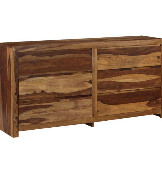 Schubladenschrank Massivholz Palisander 160×40×80 cm