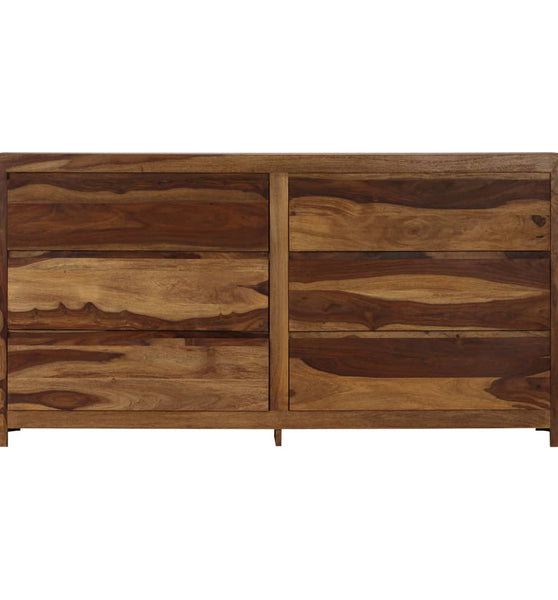 Schubladenschrank Massivholz Palisander 160×40×80 cm