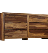 Schubladenschrank Massivholz Palisander 160×40×80 cm