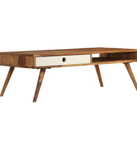 Couchtisch 110x50x35 cm Massivholz Palisander