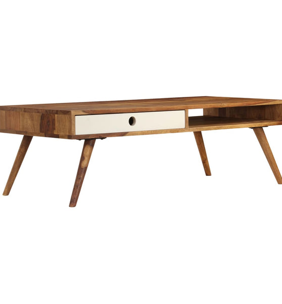 Couchtisch 110x50x35 cm Massivholz Palisander
