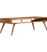Couchtisch 110x50x35 cm Massivholz Palisander
