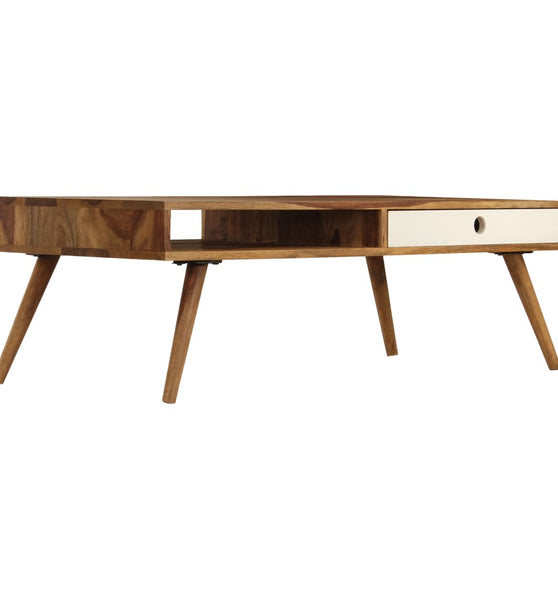 Couchtisch 110x50x35 cm Massivholz Palisander