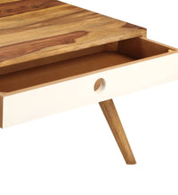 Couchtisch 110x50x35 cm Massivholz Palisander