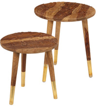 Couchtische 2 Stk. Massivholz