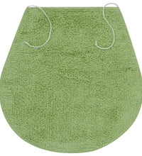 Badematten-Set 3-tlg. Stoff Grün