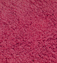 Badematten-Set 3-tlg. Stoff Fuchsia