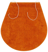Badematten-Set 3-tlg. Stoff Orange